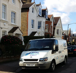 Unblocked drains at Dryburgh Road, Putney, South West London SW15